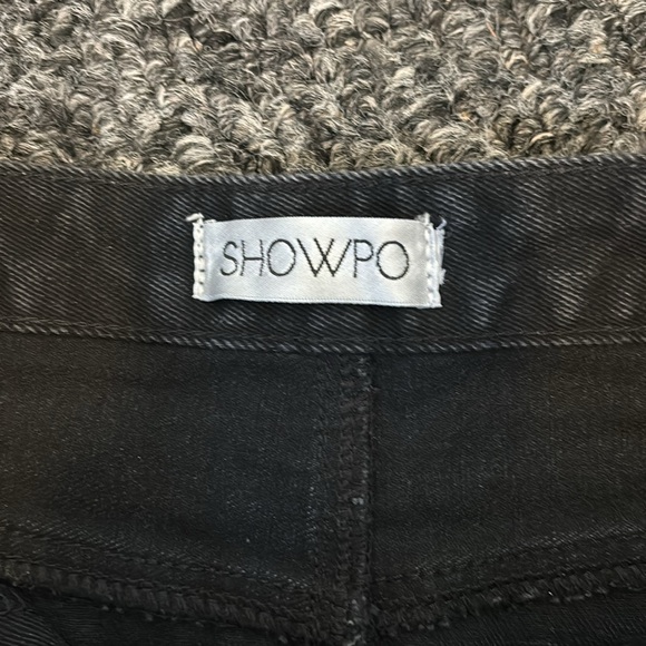 Showpo Black Tie Skirt - Picture 2 of 3